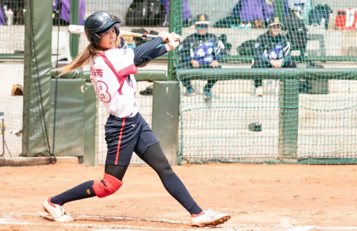 ▲新北凱撒勇士本季首戰，葉好芳對老東家敲雙安。（圖／壘協提供）