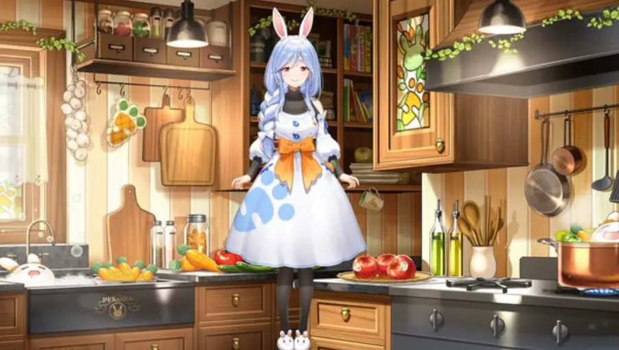 ▲兔田媽媽精美V皮全身模樣。（圖／取自YT@Pekora Ch. 兎田ぺこら）