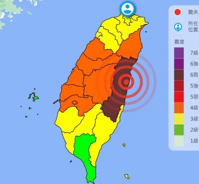 ▲中信兄弟二軍主帥彭政閔也感受到地震，連屏東都很可怕。（圖／彭政閔IG)
