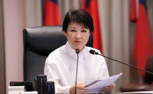 盧秀燕出訪新加坡 地震來襲時飛機艙門剛關上
