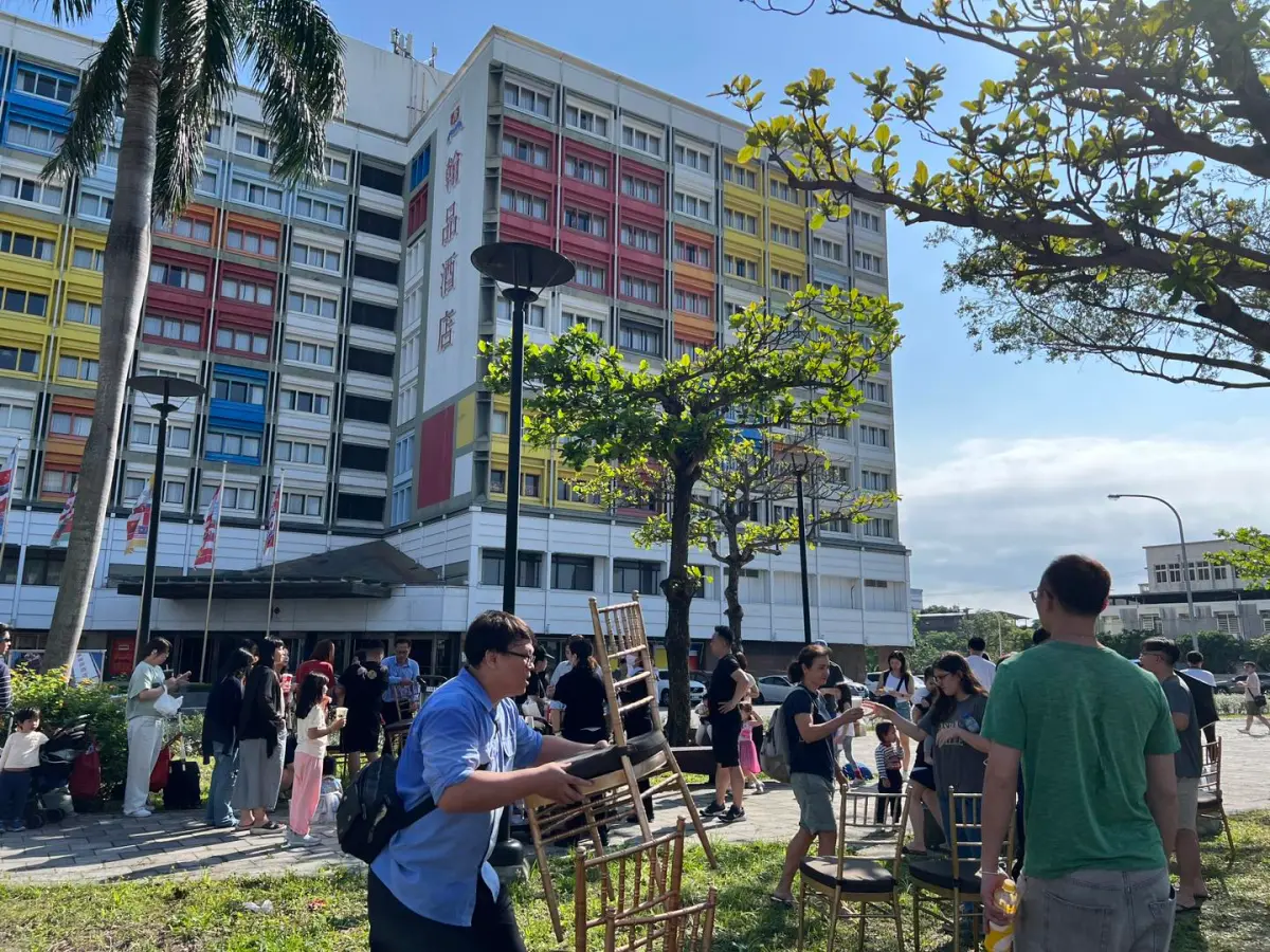 ▲受到7.2強震影響，「翰品酒店花蓮」宣布今天起至4月7日暫停營業。（圖／取自翰品酒店花蓮臉書）