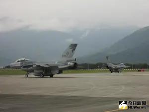 7.2強震釀災！花蓮基地F-16戰機輕微受損　空軍：不影響戰備
