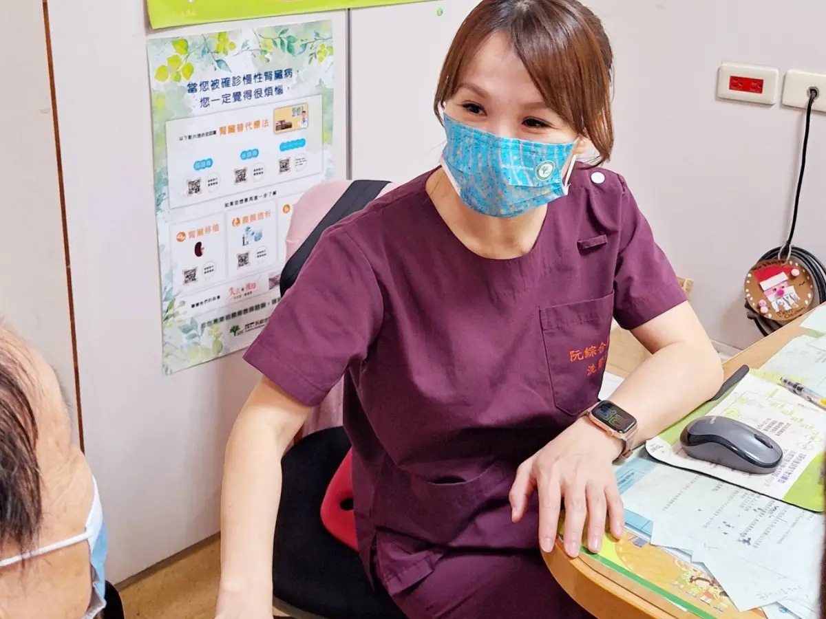 ▲腎臟科衛教師張百純指出「養生反傷腎」的病例在門診不少見。（圖／阮綜合醫院提供）