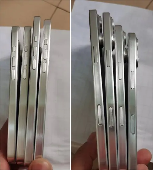 iPhone 16 系列模型機。(圖/翻攝X) ▲iPhone 16 系列模型機。(圖/翻攝X)