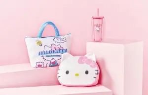 ▲超粉嫩Hello Kitty也助陣統一時代百貨美人節，採用全新50週年DNA主題圖素，推出二波卡友禮。（圖／統一時代百貨提供）