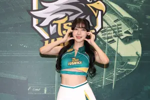 ▲「粒保樂園」真的開張了!台鋼雄鷹先發打序有葉保弟,一粒:很有意義的一天。(圖/陳明中攝) ▲「粒保樂園」真的開張了!台鋼雄鷹先發打序有葉保弟,一粒:很有意義的一天。(圖/陳明中攝)