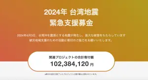 台灣地震日本送愛心！捐款2天突破「1億日圓」　逾5萬人搶報恩
