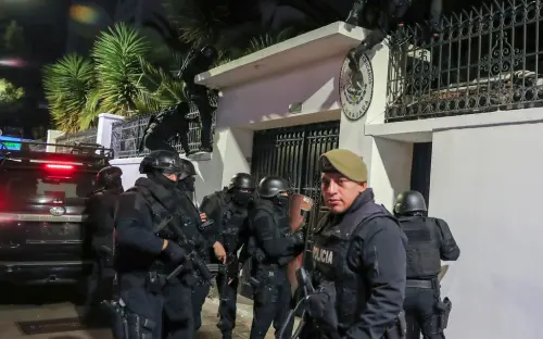 遭厄瓜多警方硬闖使館　墨西哥將告上國際法院
