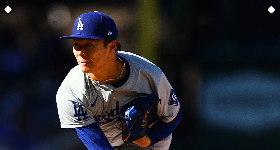 ▲被譽為「日籍最強投」的山本由伸，至今開季4場先發最多僅投5局，總教練Dave Roberts受訪時也點出問題。（圖／MLB推特）