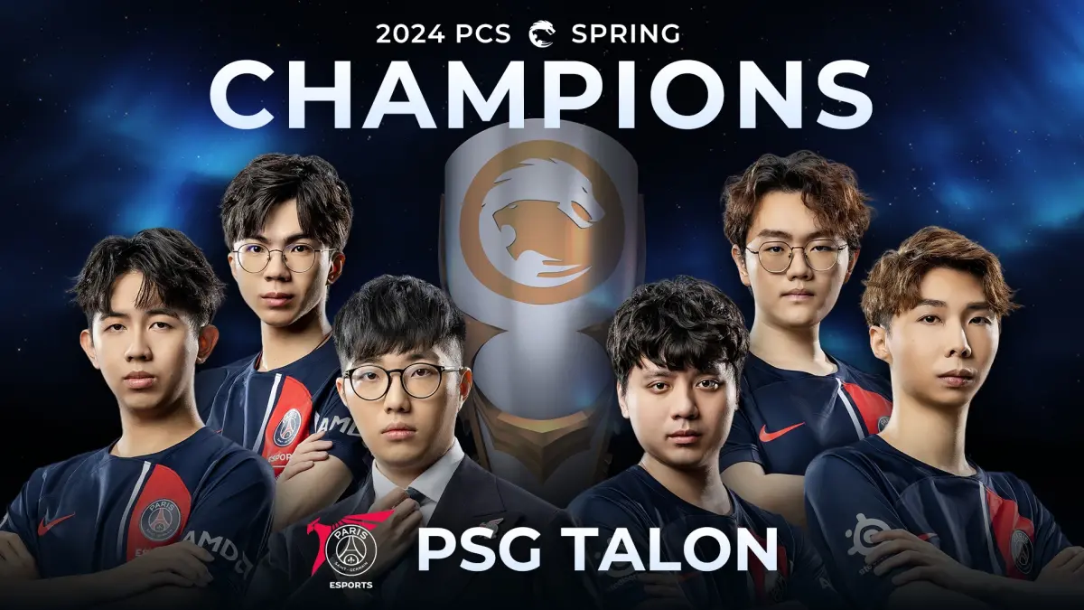 ▲LOL《英雄聯盟》2024 PCS太平洋賽區春季季後賽，冠軍由老牌戰隊 PSG 奪下。（圖／PCS提供）