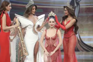 2024泰國萬國小姐大賽冠軍出爐　27歲泰星混血佳麗摘后冠
