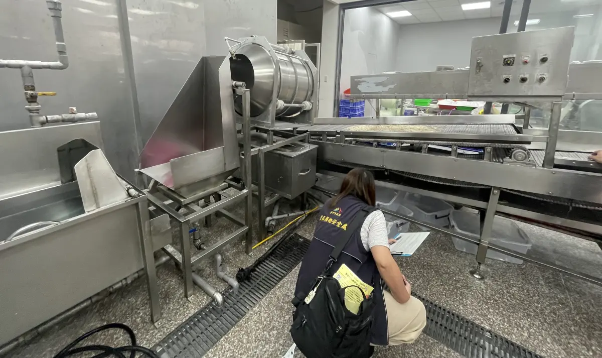 ▲台中市食安處執行米溼麵製品製造業稽查專案，但業者不是停產就是暫時歇業。（圖／台中市政府提供，2024.04.09）