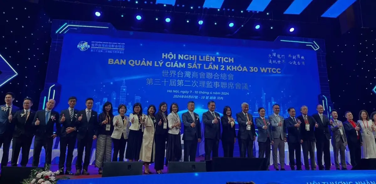 ▲世界台灣商會聯合總會在越南辦活動，卻頻頻遭到中共打壓。（圖／翻攝自臉書）