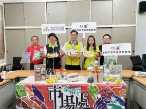 公私部門合作 佳里中山市場與古蹟金唐殿結合門面大改造