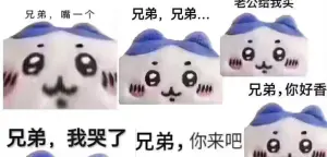 ▲吉伊卡哇在中國社群上相當火紅,有著大量的表情文字圖包。(圖/取自網路) ▲吉伊卡哇在中國社群上相當火紅,有著大量的表情文字圖包。(圖/取自網路)