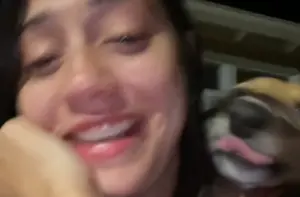 ▲基羅加哭到一半,身後突然冒出一顆頭!(圖/Tiktok@delfiquiroga10) ▲基羅加哭到一半,身後突然冒出一顆頭!(圖/Tiktok@delfiquiroga10)