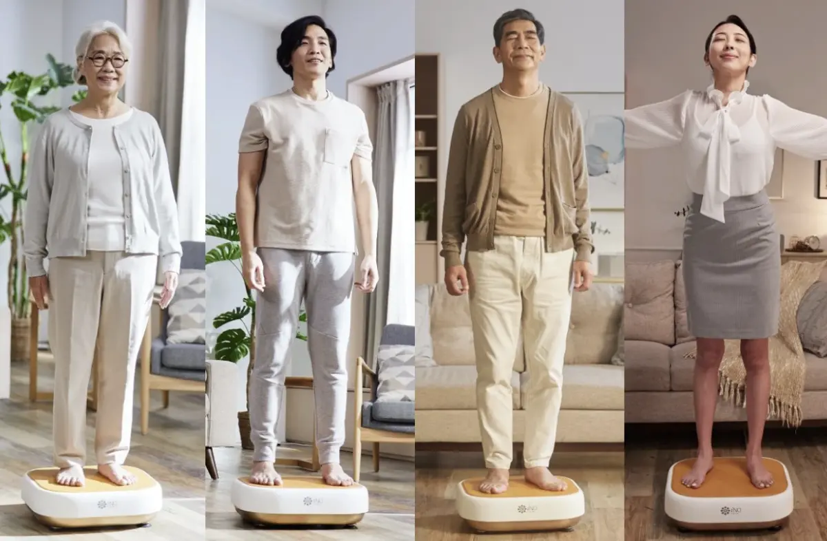 ▲行銷公司小行星及律動機設備商合晶銷售「iNO太空人律動機」商品，廣告刊載多項內容如「運動效率超越跳繩」、「站著律動15分鐘=走路8公里」等，無事實根據。（圖／擷取自募資平台嘖嘖）