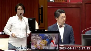 ▲台北市長蔣萬安回應，4名教保員確實有涉案，已針對此案懲處該托嬰中心停業1年，未來也會增加抽查頻率，案件也將交由司法進行偵辦。（圖／翻攝台北市議會直播）