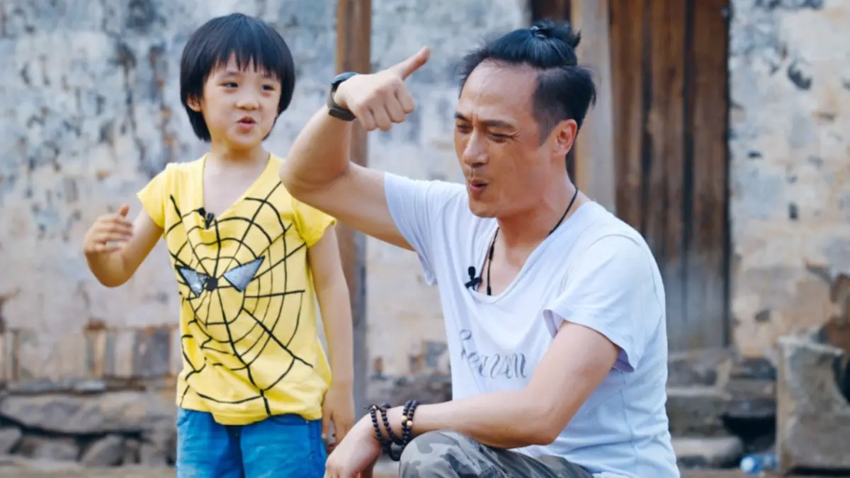 ▲吳鎮宇（右）曾經為兒子吳費曼槓上節目，如今兩人卻疑似鬧翻。（圖／翻攝節目劇照）