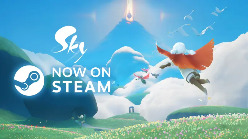 ▲為了慶祝上架新平台，之前《Sky光·遇》內僅限於PlayStation版本的《風之旅人》主題裝扮也將於所有遊戲平台上提供，並於 Steam 平台提供上價首週的限時優惠。（圖／品牌提供）