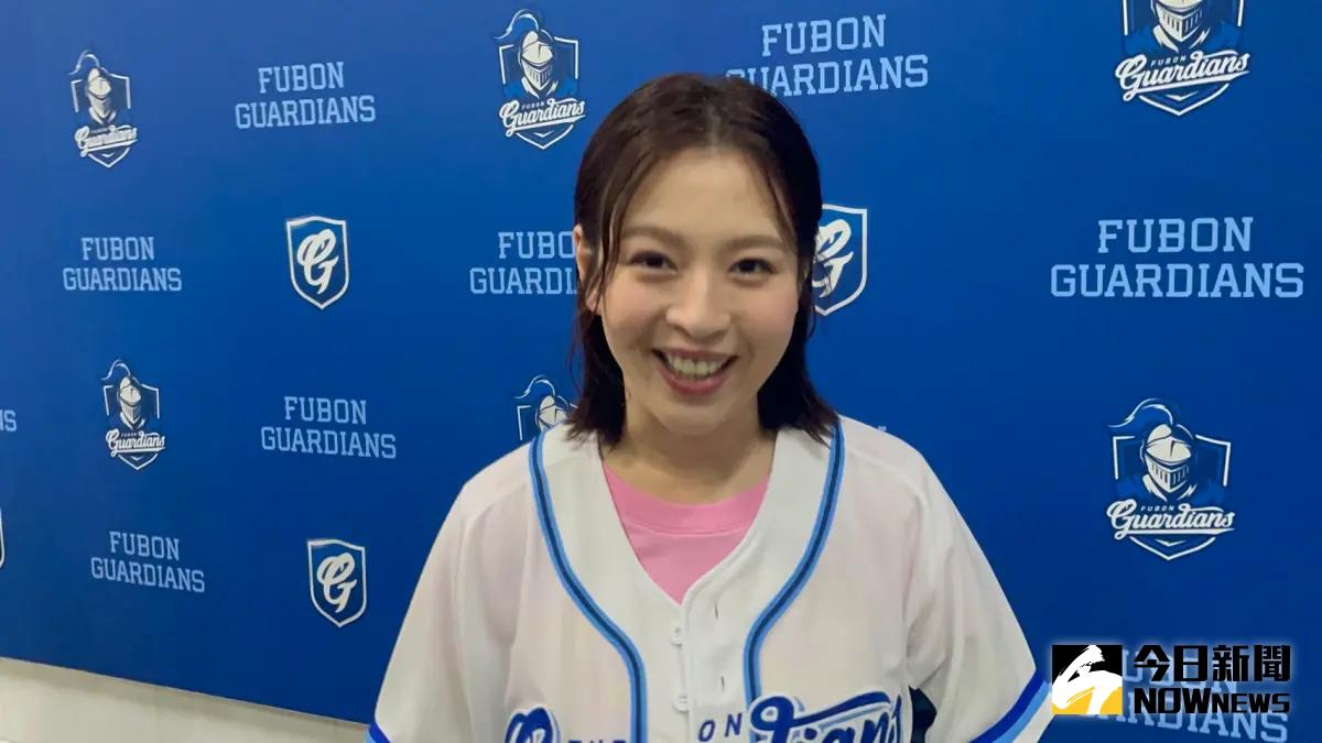 ▲劉品言宣傳電影莎莉，王勝偉的請求好害羞。（圖／吳政紘攝）