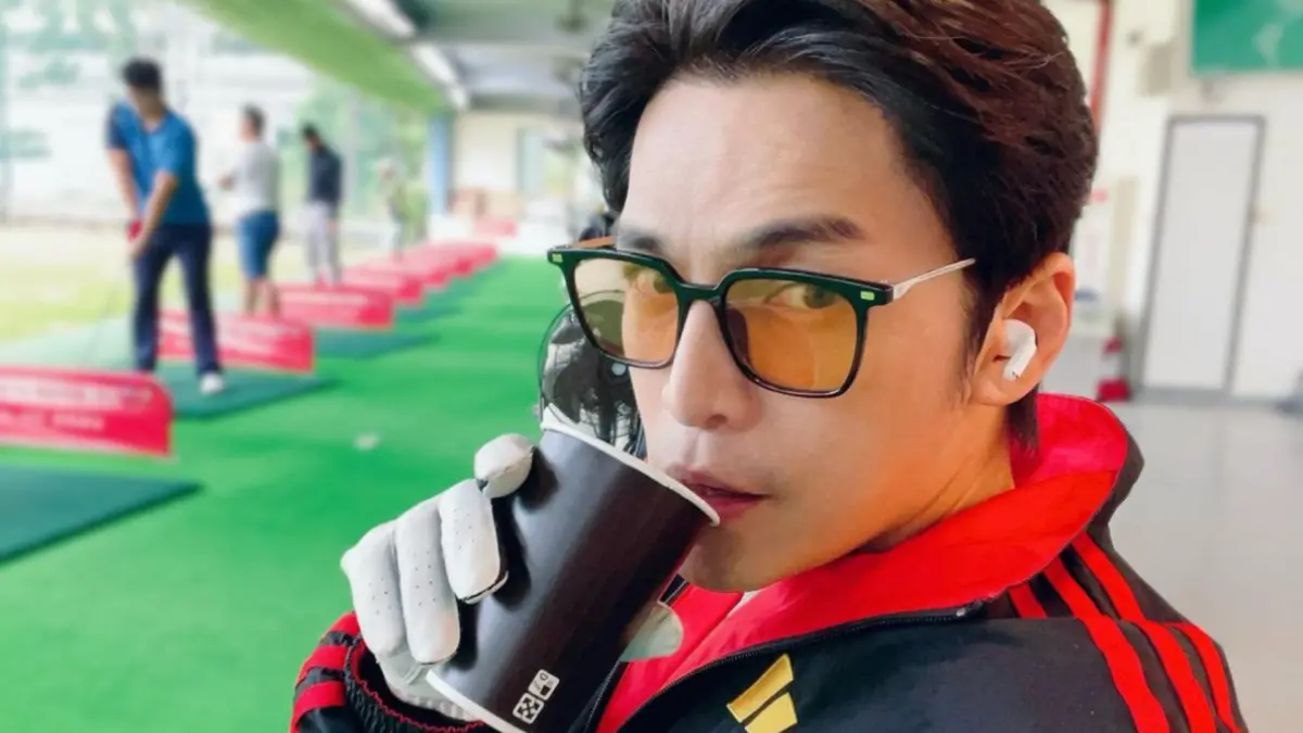 ▲Gino狂被粉絲問有沒有看過《繁花》，還被周遭朋友發現和胡歌撞臉。（圖／IG gino.t）