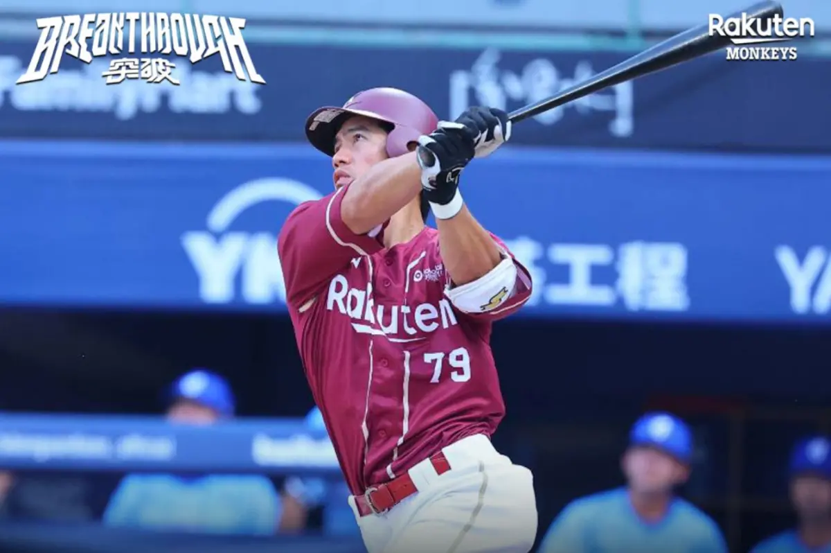 ▲「小師兄」林智平繳出單場3安打、2打點的猛打賞，一週內兩度獲選單場MVP。（圖／取自樂天桃猿臉書）