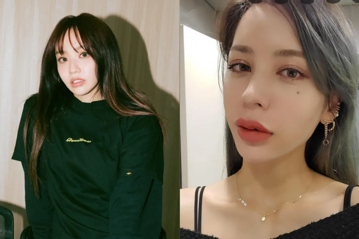 ▲Keanna（右）爆料陳芳語曾和謝和弦在錄音室發生關係，陳芳語在粉絲群組發聲：「她在說謊」。（圖／陳芳語、Keanna臉書）