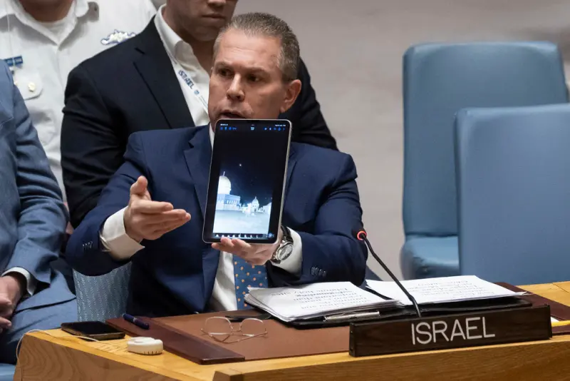 聯合國安理會召緊急會議！以色列、伊朗大使言詞交鋒不留情