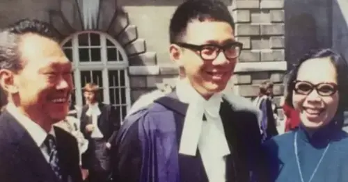▲李顯龍在1974年榮獲數學一等榮譽及劍橋大學計算機科學文憑。（圖／翻攝自X）