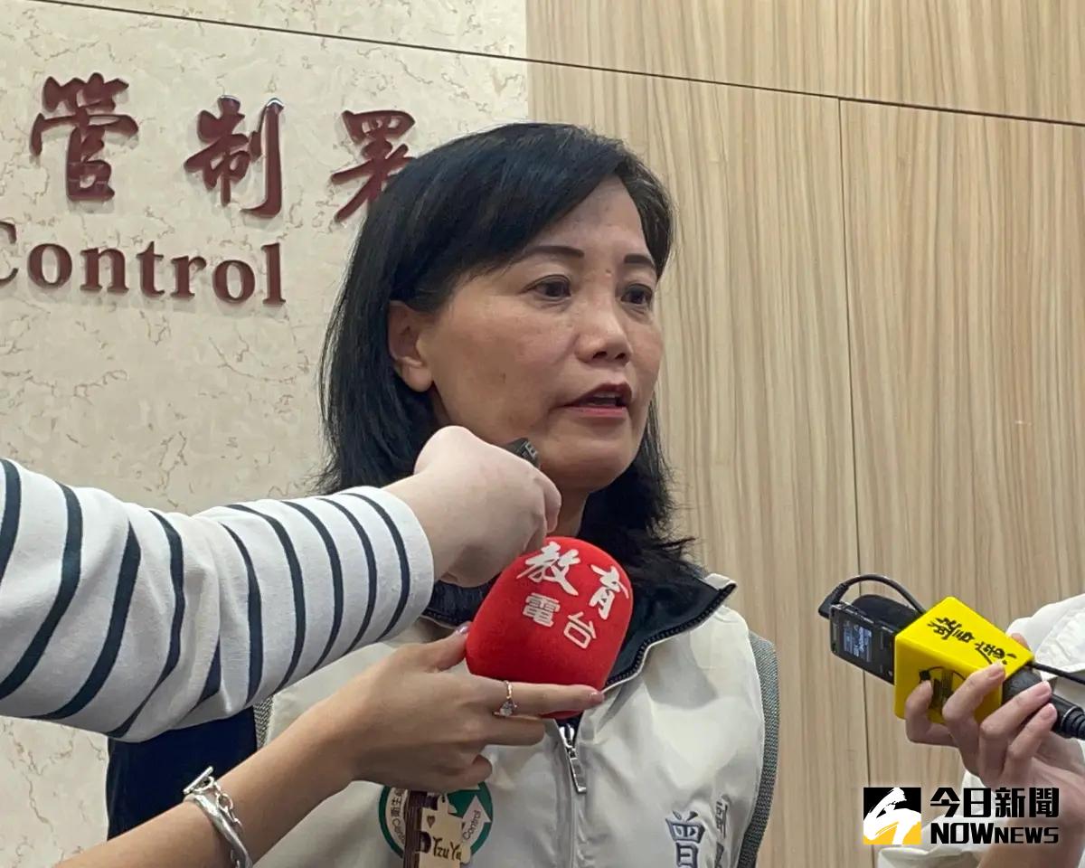 ▲疾管署副署長曾淑慧指出，目前流感疫情已經脫離高原期、維持在下降階段。（圖／記者林志怡攝，2024.04.16）