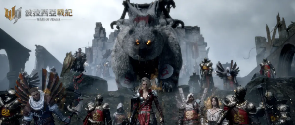 ▲《波拉西亞戰記》正式釋出遊戲三大核心系統資訊，分別為「圖騰獸系統」、「黑劍系統」，以及「支援系統」。（圖／遊戲橘子提供）