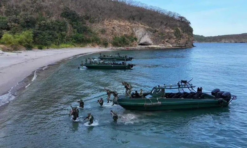 ▲菲律賓和大馬因主權爭議而陷入僵持。圖為在南海地區軍演的菲國軍隊。(圖／MaxDefense Philippines）