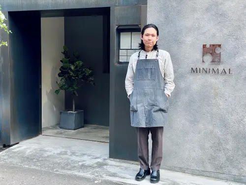 全台唯一必比登冰淇淋!台中MINIMAL春季菜單:-196℃起吃7種溫度 ▲試吃主廚萬士傑Arvin打造的gelato,雖是複方口味,卻都有除去雜餘、留下直覺風味的純粹感。(圖/記者蕭涵云攝)