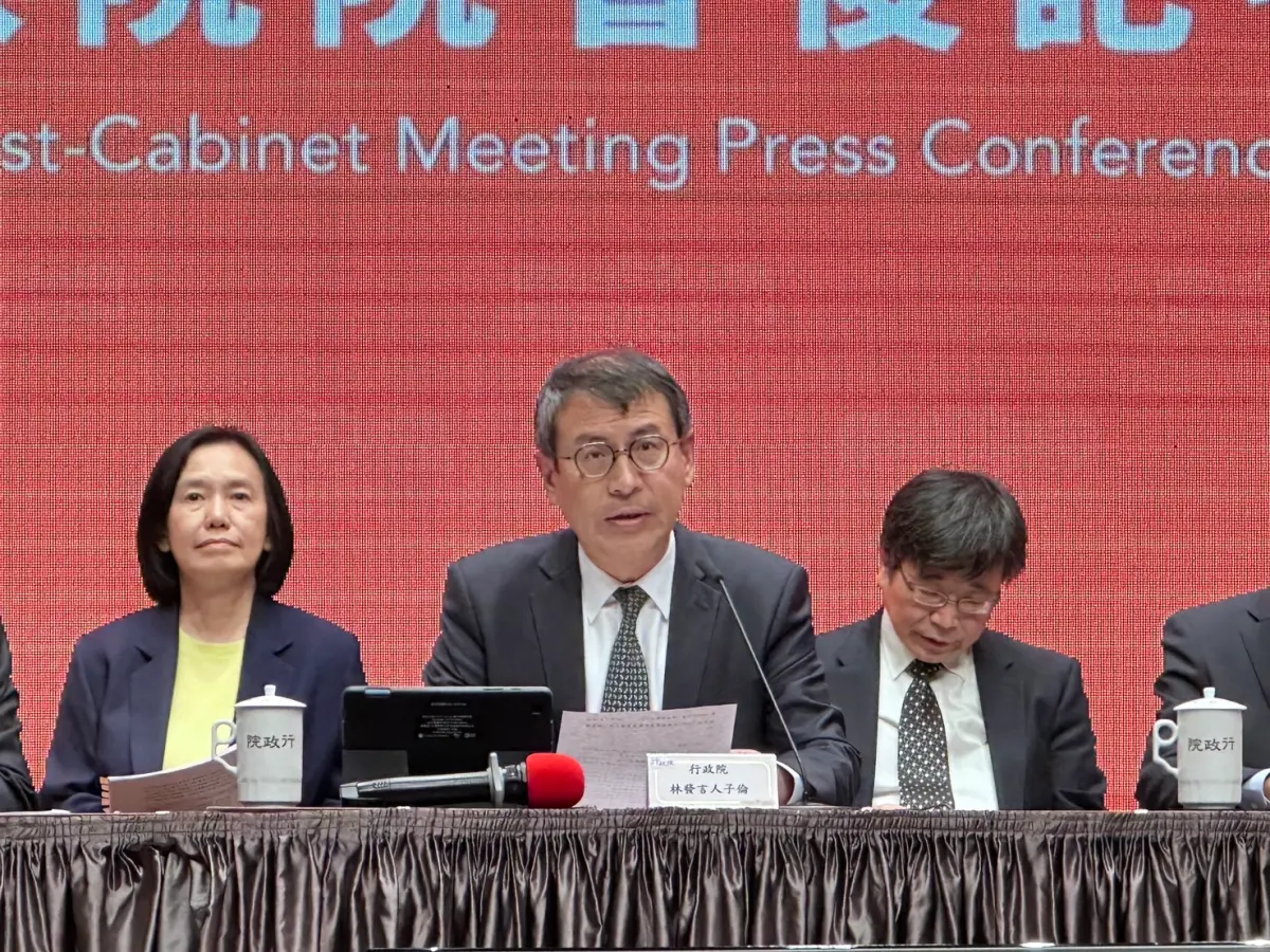 ▲政院核定519為白色恐佈記憶日，政院發言人林子倫表示，目前規劃只紀念不放假。（圖／記者陳威叡攝，2024.04.18）