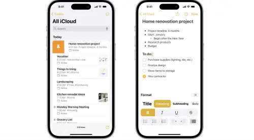 據外媒報導,iOS 18 會在「備忘錄」內加入錄音、計算機等實用性功能。(圖/翻攝官網) ▲據外媒報導,iOS 18 會在「備忘錄」內加入錄音、計算機等實用性功能。(圖/翻攝官網)
