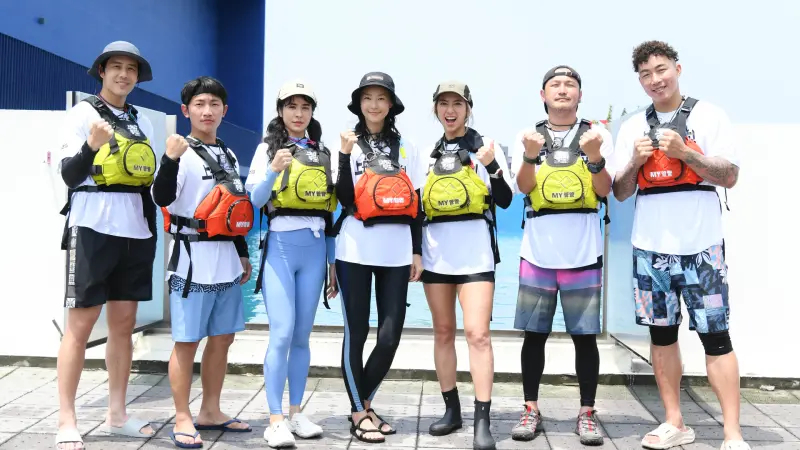 胡宇威領6藝人挑戰極限！海上冒險實境開錄　划船到日本石垣島