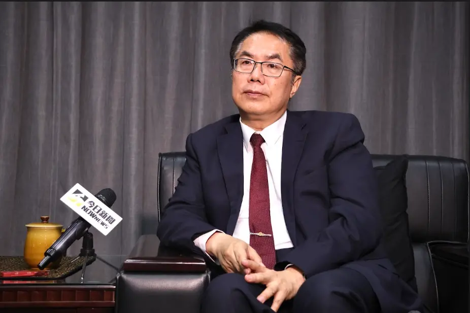 ▲黃偉哲受訪時強調，不管是現在的蔡內閣，還是未來的賴內閣，有台南人都是好事。（圖／記者朱永強攝）