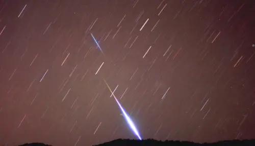 ▲「天琴座流星雨」將在4月23日達極大期，也是今年第一場「中型流星雨」。（圖／臺北市立天文館提供）