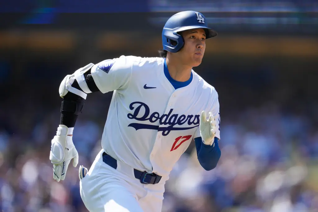 ▲大谷翔平生涯176轟！超越「酷斯拉」松井秀喜，最快3年就可達成道奇百轟。（圖／美聯社／達志影像）