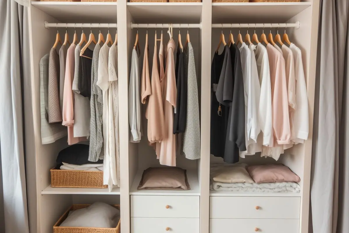 ▲天氣變冷了！前家政婦マミ指出，換季衣服拿出來有異味、泛黃，有很大的原因是沒有正確收納衣服。（示意圖／信義居家提供）