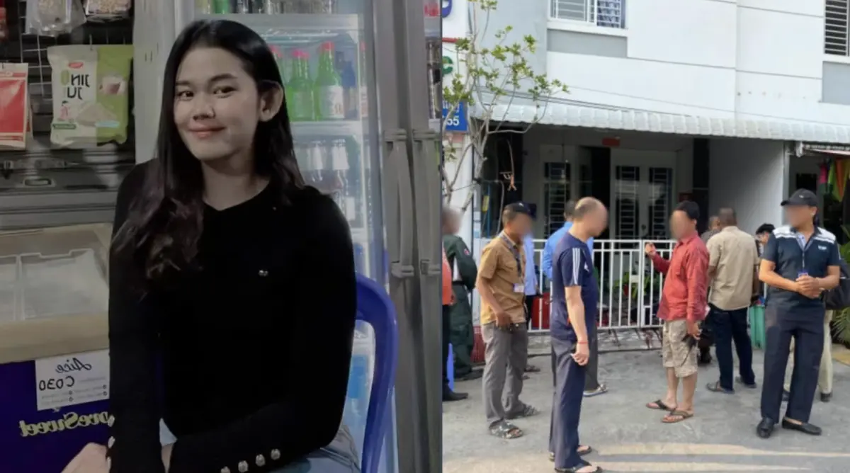 ▲一名男子近期驚訝地發現網戀兩年的對象梅萊娜（左），原來早已結婚還育有兩個孩子，竟連夜飛回國並潛入女子住家，狂捅35刀將她刺死。（圖／翻攝自臉書）