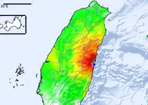 花蓮地區「2小時連34震」！最大規模達5.7　全台有感搖晃
