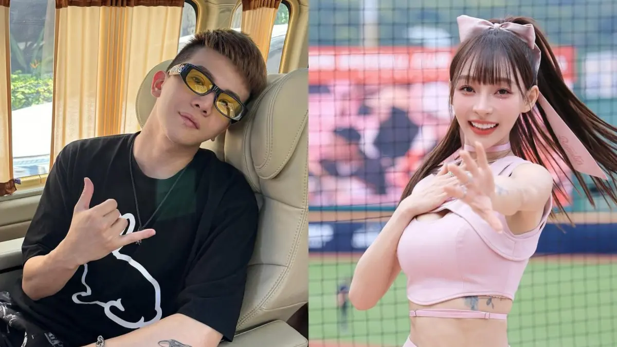 ▲孫生上脫口秀即興發揮，台下觀眾卻突然喊林襄名字，讓他嚇到跳針回答「真的很不錯」。（圖／孫生、林襄IG）