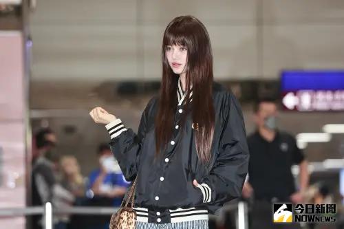 ▲NewJeans成員Danielle為CELINE來台。(圖/記者葉政勳攝) ▲NewJeans成員Danielle為CELINE來台。(圖/記者葉政勳攝)