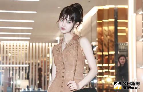 ▲NewJeans成員Danielle出席品牌活動。（圖／記者葉政勳攝 , 2024.04.23）