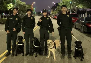 狗口浩繁!13隻警犬日嗑4.5斤飼料 業者挺汪汪霸氣送半年狗糧