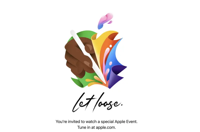 ▲蘋果將在台灣時間5月7日晚間11點舉辦一場特別活動，活動主旨為「Let Loose」，預料會是一場以iPad和Apple Pencil為主角的發表會。（圖／官方提供）