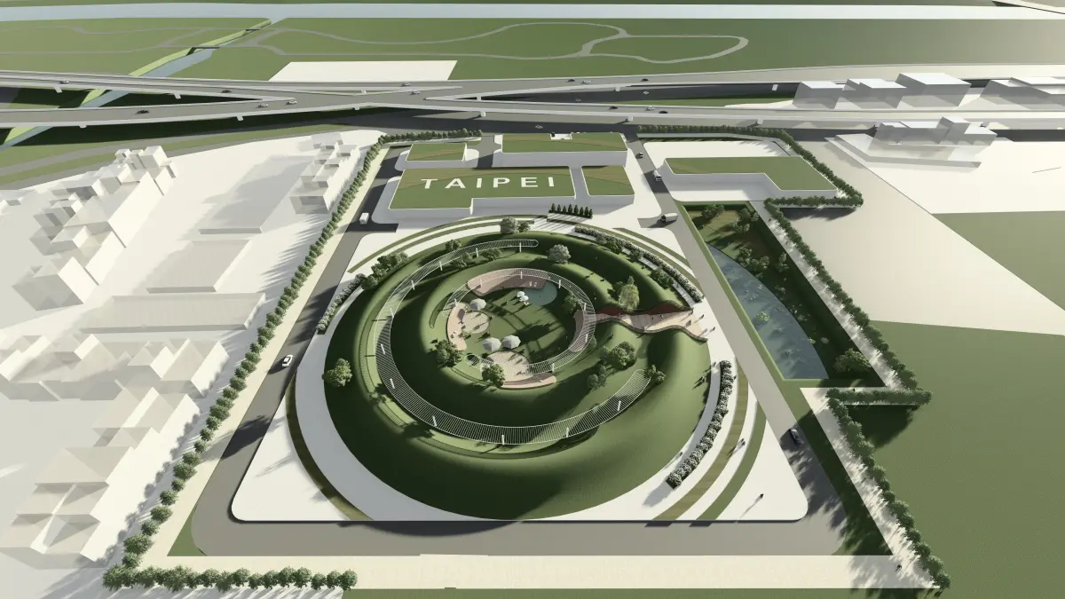 ▲雲豹能源（6869）旗下水處理子公司煒盛環科宣布奪下「台北市濱江水資源再生中心」標案，工程加上擴充代操總金額為新台幣98.88億元，可望對母公司雲豹能源帶來長期營收挹注。此為廠區模擬圖。（圖／品牌提供）