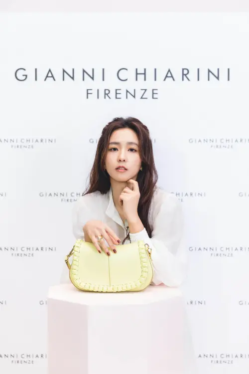 ▲周曉涵出席輕奢包品牌活動。（圖／Gianni Chiarini提供）